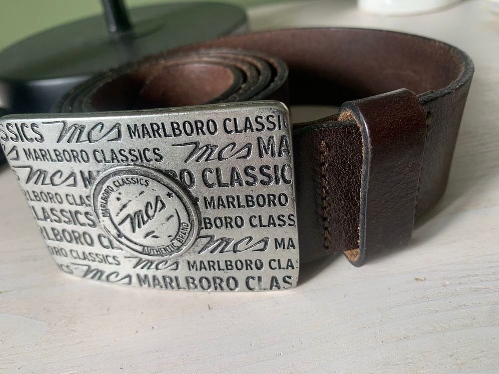 ceinture en cuir MCS Maroquinerie