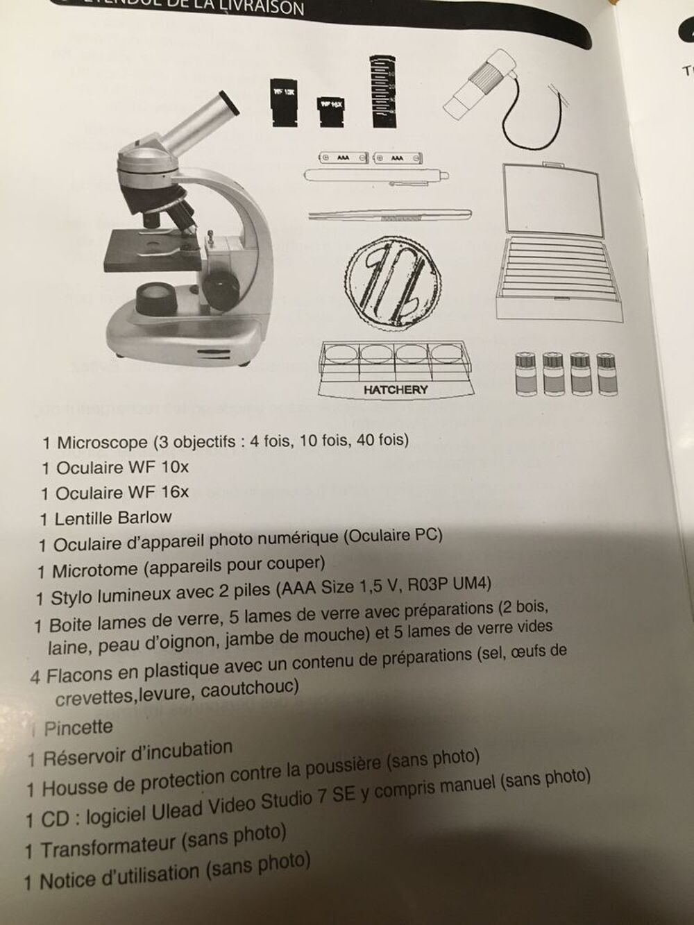 microscope "Traveler"avec oculaire d'appareil &agrave; photo num&eacute;ri Matériel informatique