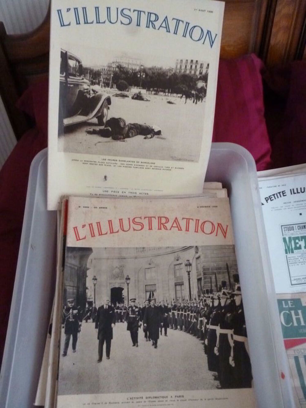 Lot de livres "L'ILLUSTRATION" Livres et BD
