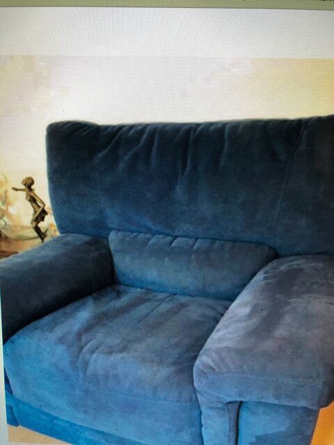 Fauteuil en Alcantara bleu 380 Narbonne (11)