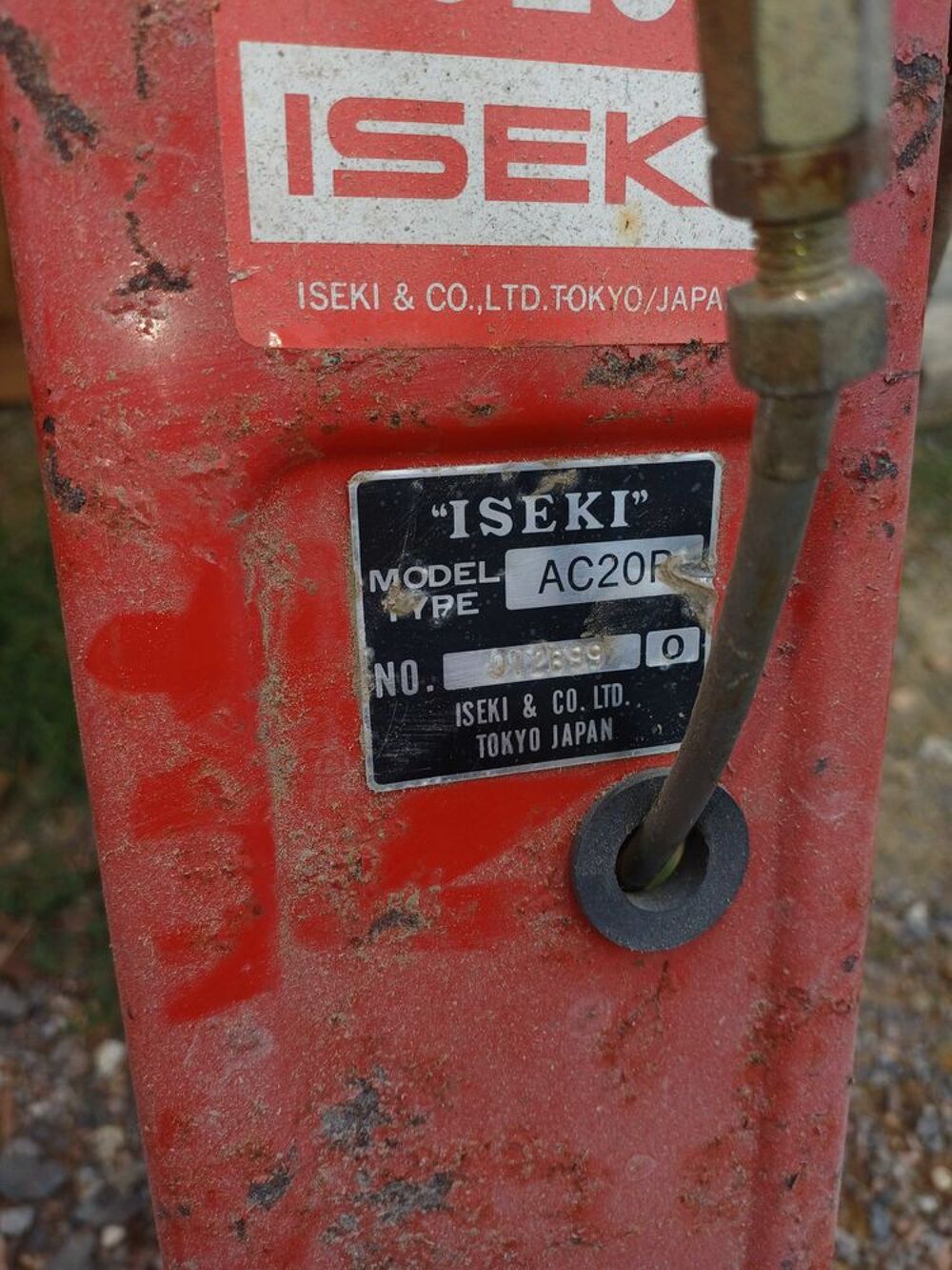 motoculteur iseki Jardin