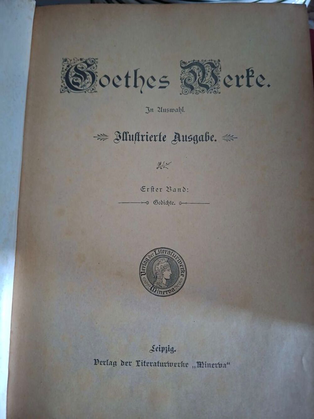 Johann Wolfgang von Goethe. 7 livres Livres et BD