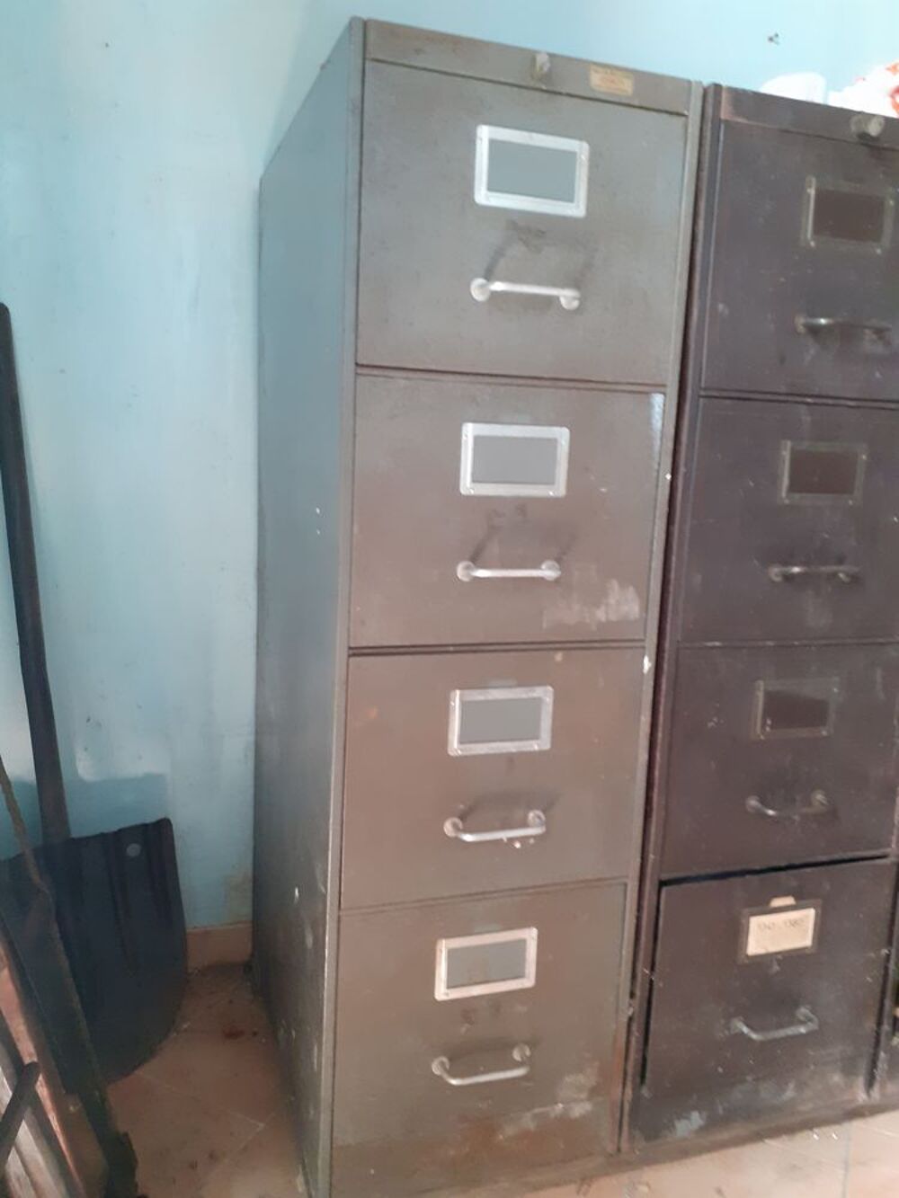 CASIER METALLIQUE INDUSTRIEL 3 TIROIRS Meubles