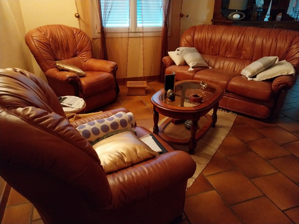 CANAPE + FAUTEUIL Meubles
