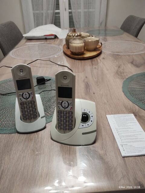 Téléphone répondeur Duo ALCATEL 20 Mathay (25)