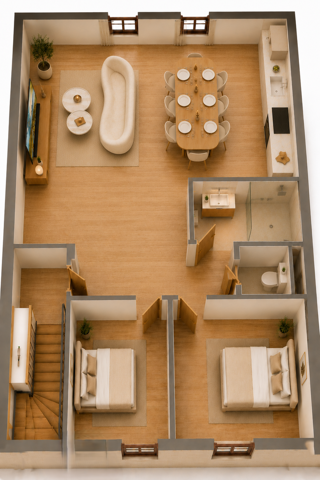  Appartement à vendre 3 pièces 60 m²