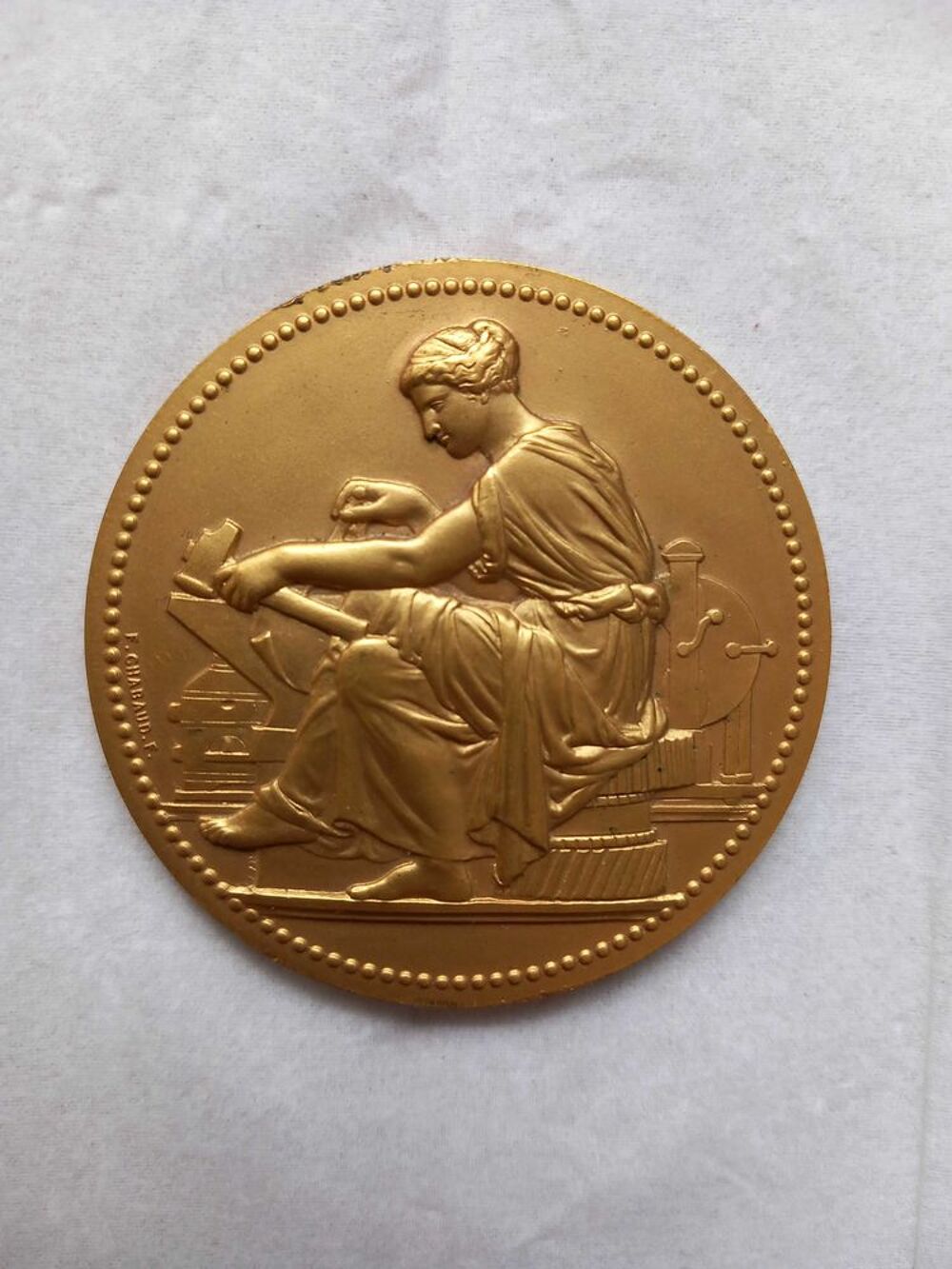 medaille syndicat des m&eacute;taux 
