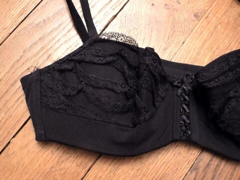 Soutien Gorge Noir Dentelle- Taille 85C- Chantal Thomass 50 Paris 15 (75)