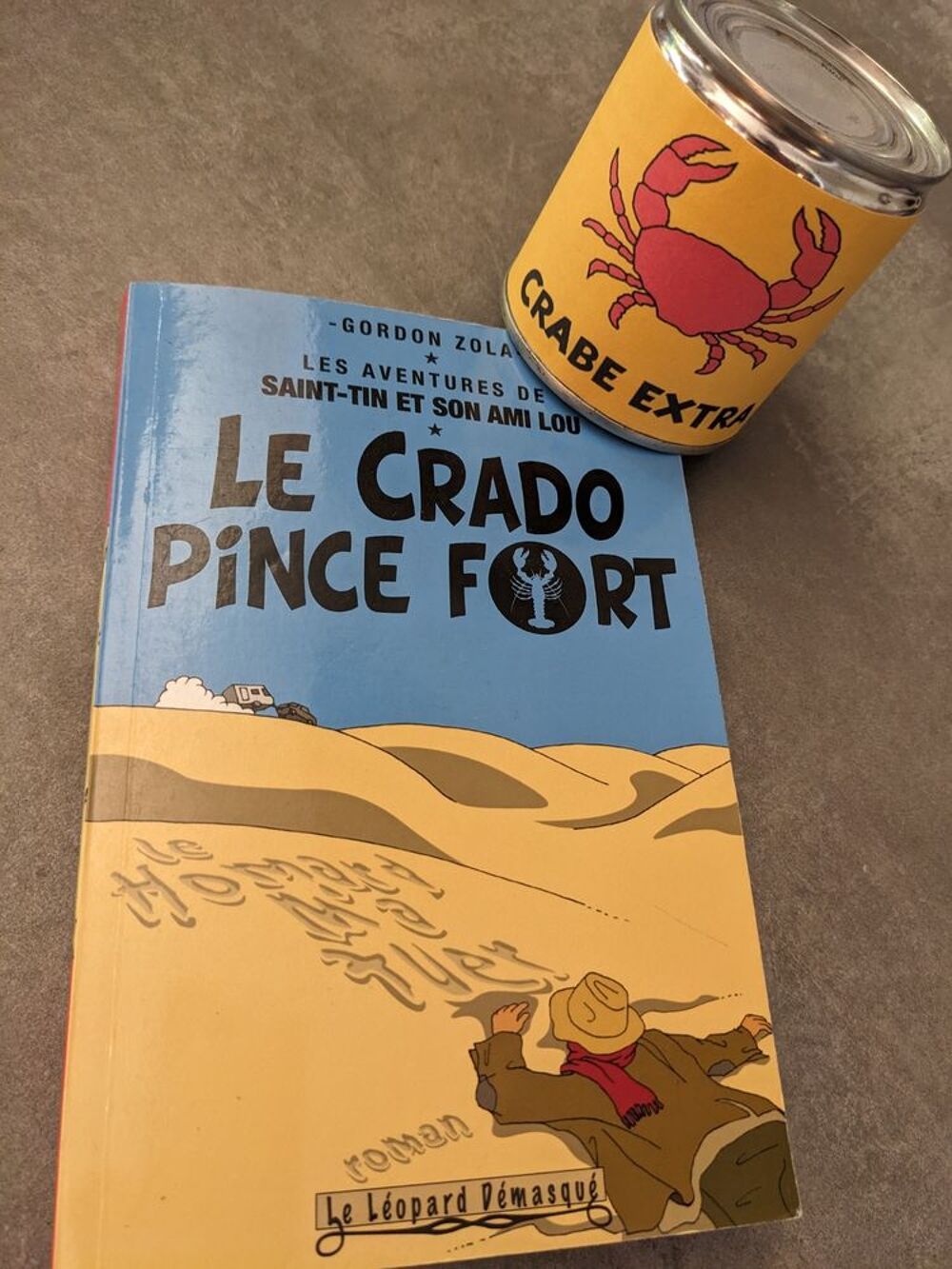 Tintin et milou boite le crabe aux pince d'or + livre le cra Jeux / jouets