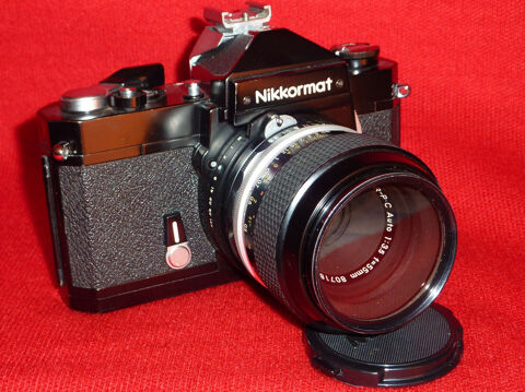 NIKKORMAT FT N + MICRO NIKKOR+GRIFFE FLASH FIN 1975 150 Chteauneuf-Val-Saint-Donat (04)