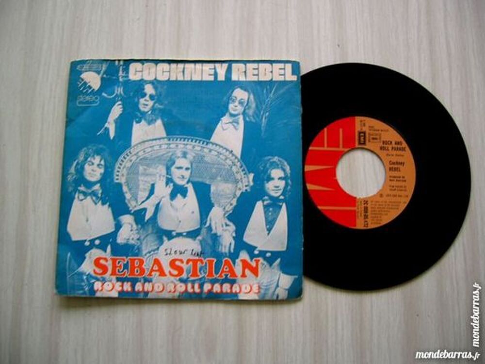 45 TOURS COCKNEY REBEL Sebastian ------ CD et vinyles