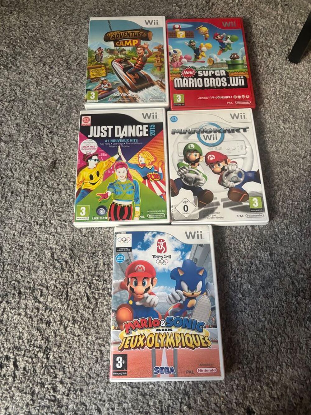 Wii lot Consoles et jeux vidéos