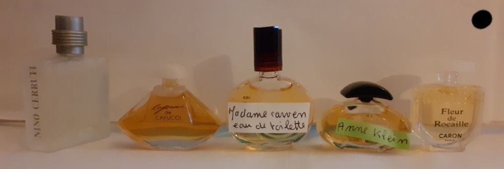Miniatures de Parfums sans boites ann&eacute;e 1980/2000 