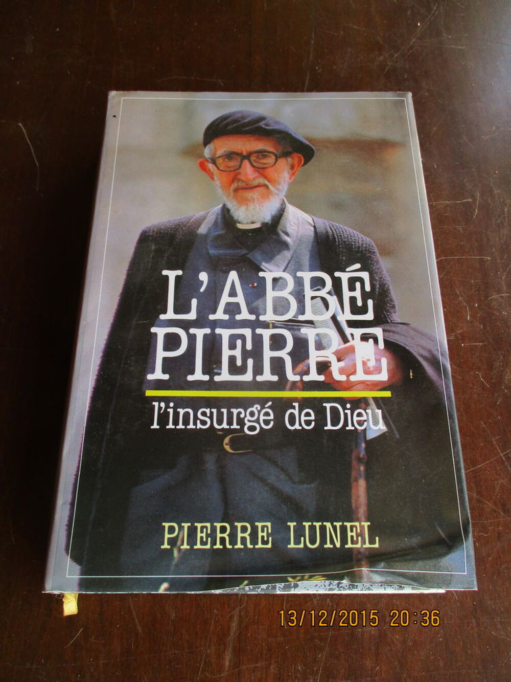 "l'abb&eacute; Pierre "
Livres et BD