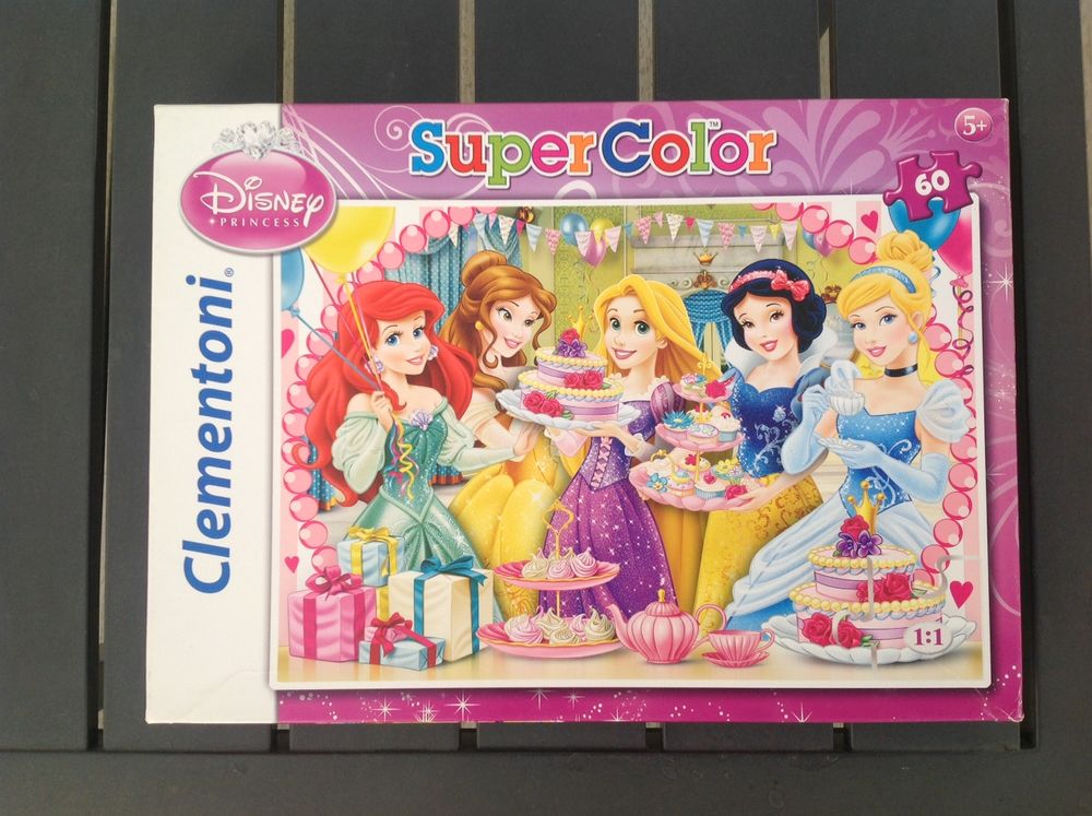 Puzzle de 60 pi&egrave;ces, marque Clementoni - Disney Princess Jeux / jouets