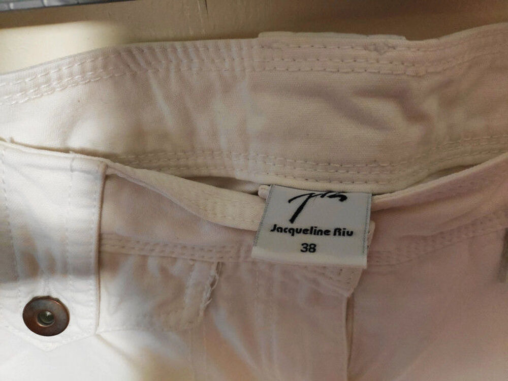Pantalon blanc de qualit&eacute; Vtements