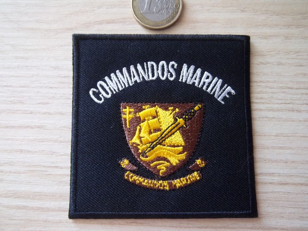 commandos marine &eacute;cusson collection militaire patch insigne 