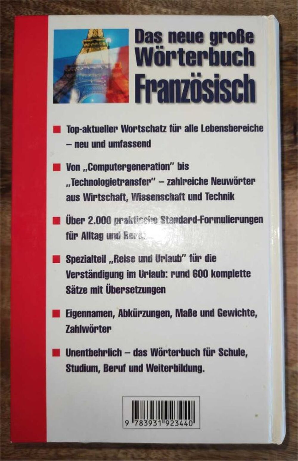 Dictionnaire Franco-Allemand Das neue grosse W&ouml;rterbuch Livres et BD