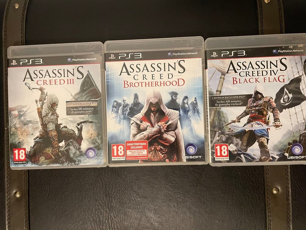 Lot jeux ps3 assassin's creed Consoles et jeux vidéos