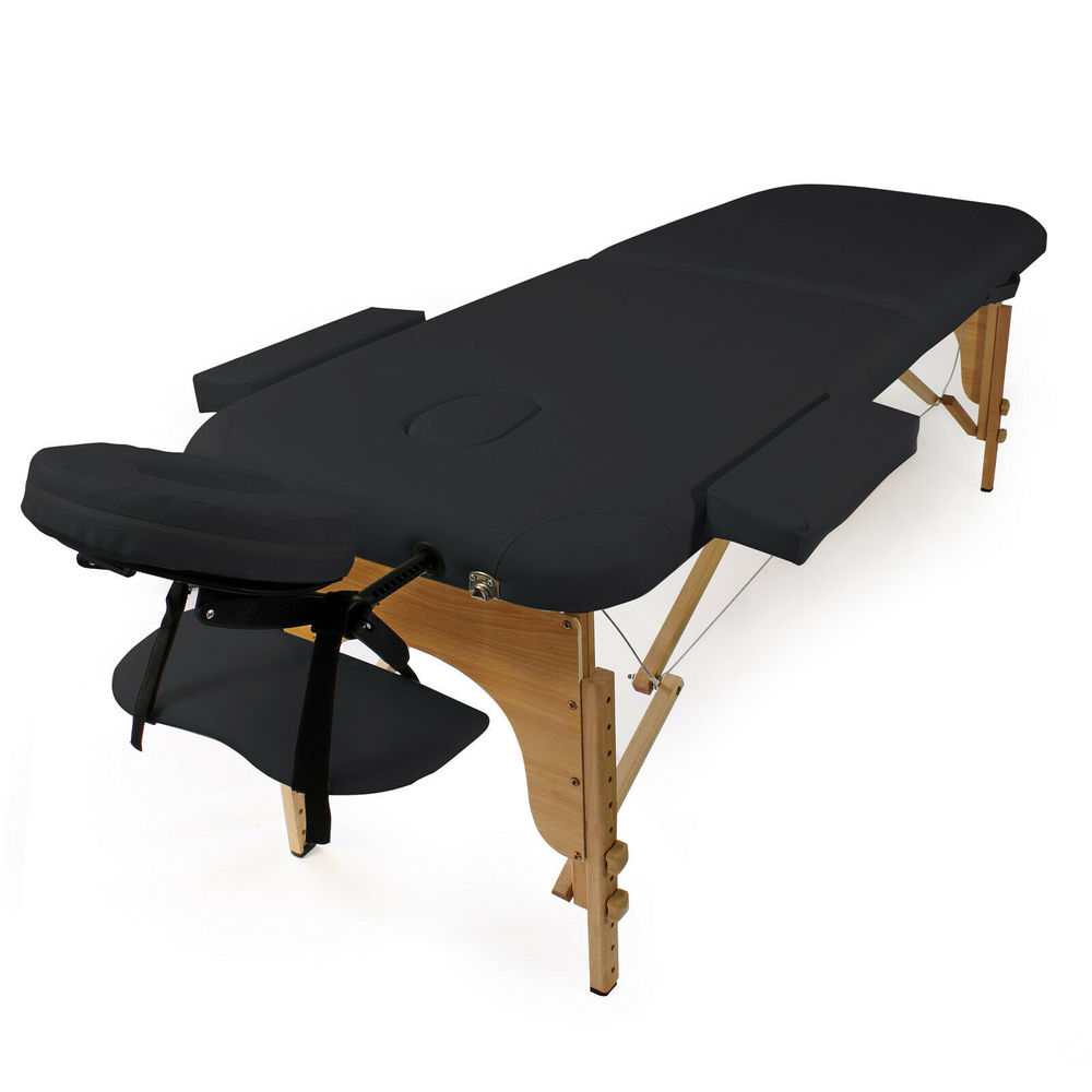 Table de Massage en bois couleur Noir NEUF Meubles