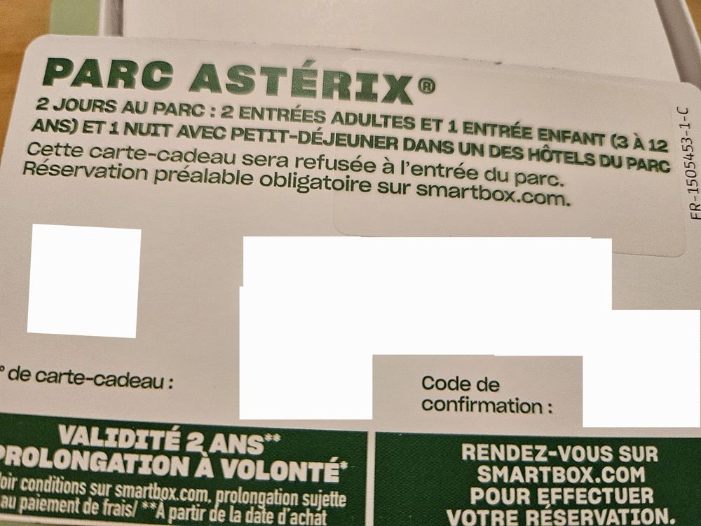 Smartbox Billetterie