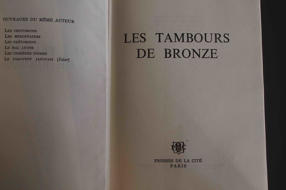 Les tambours de bronze - Jean Lart&eacute;guy, Livres et BD