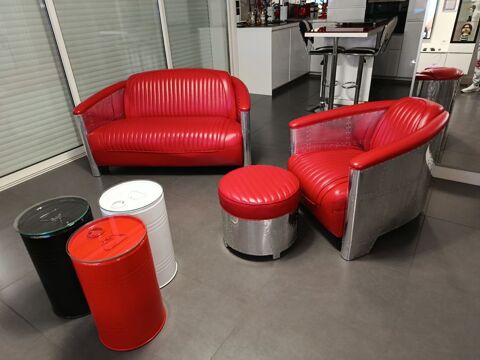 Salon cuir haut de gamme debejarry  1800 Irigny (69)