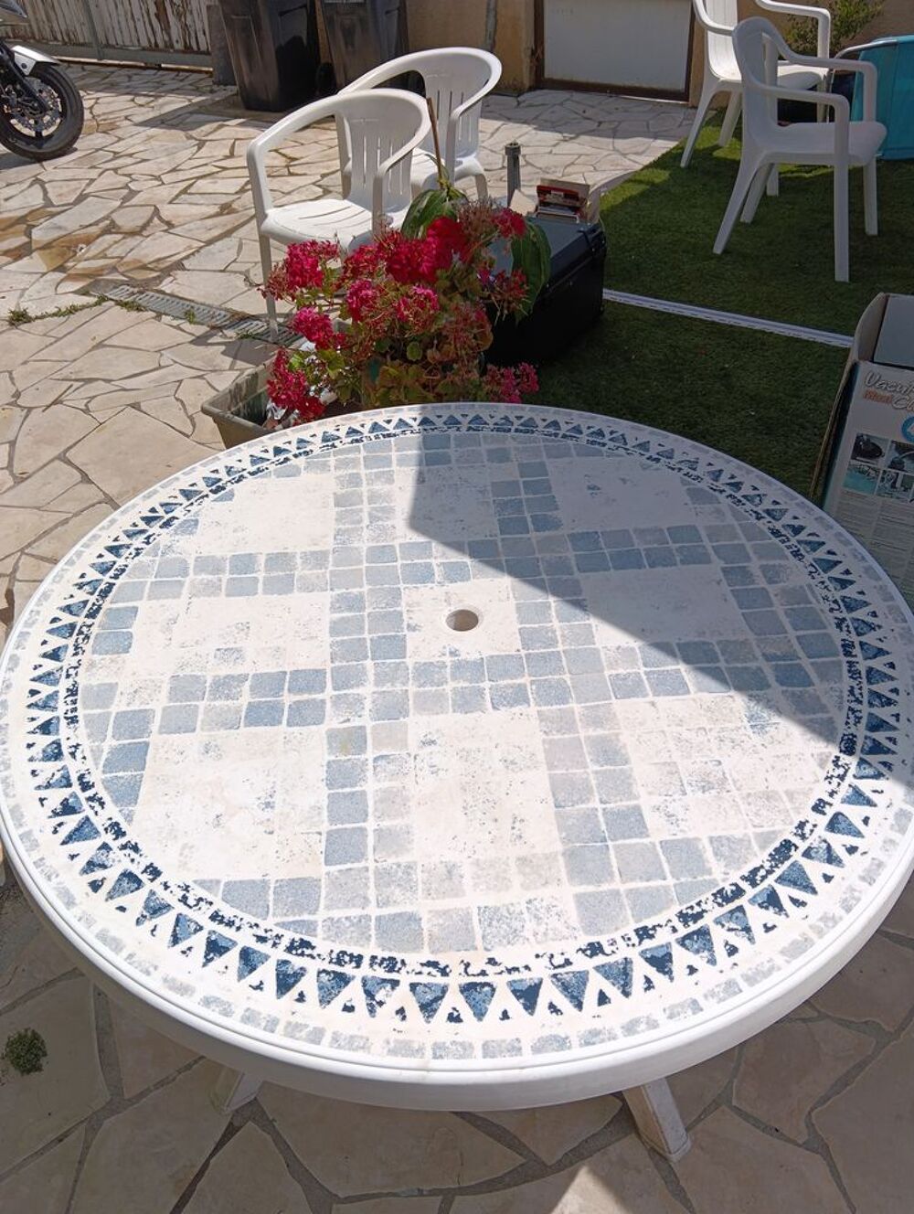 table ronde de jardin Jardin