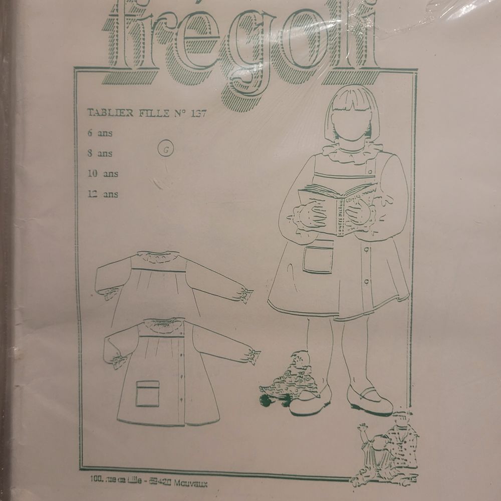 PATRONS FR&Eacute;GOLI NEUFS Vêtements