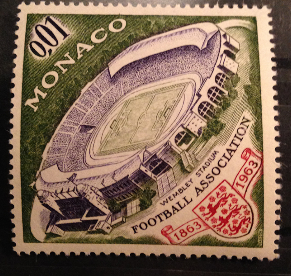 MONACO 1869-1963 timbre 620, Sport, FOOTBALL, Stade, neuf** 