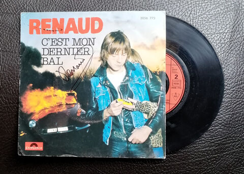 SP RENAUD ddicac : C'est mon dernier bal - Polydor - 1979 59 Argenteuil (95)