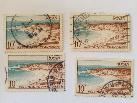 Timbre france Royan 1954- lot 0.16 euro 0 Marseille 9 (13)