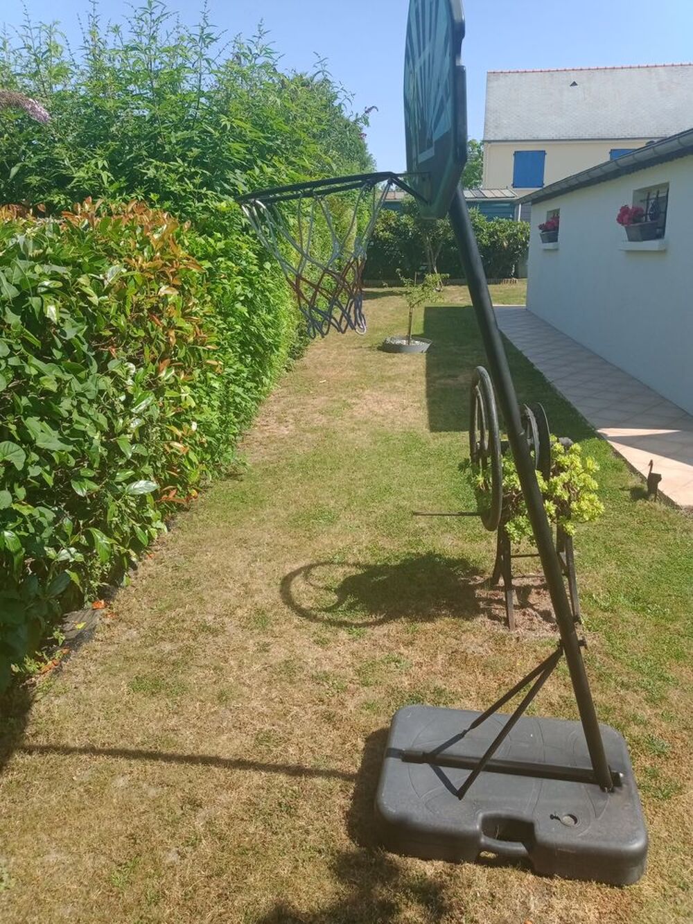 Panier de basket sur pied 2 metres de haut Sports