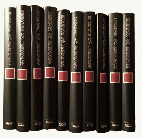 Collection 10 volumes - Encyclopédie  Comment ça marche . 
0 Roanne (42)