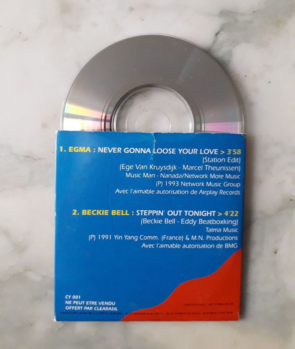 Mini CD Promo Pub Single CD et vinyles