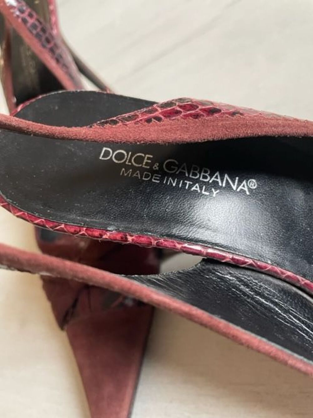 Escarpins DOLCE &sect; GABBANA Chaussures