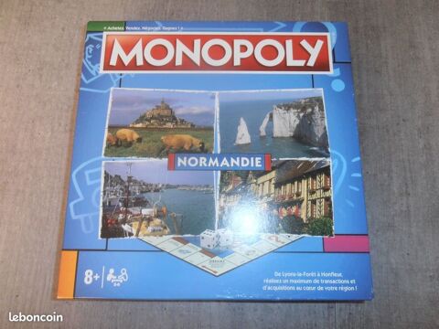 Monopoly Normandie complet et en parfait état. Romilly-sur-Seine (10)