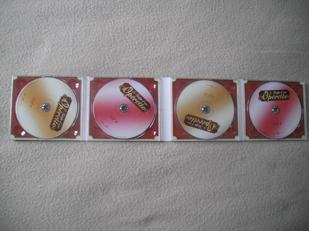 coffret 4 cd le temps d'une op&eacute;rette CD et vinyles
