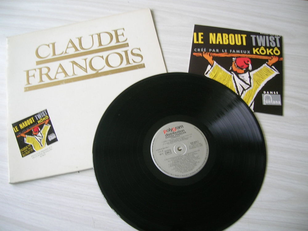 33 TOURS CLAUDE FRANCOIS Hommage CD et vinyles