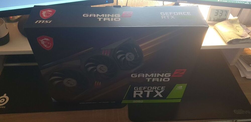 MSI Geforce RTX 3060 12G Gaming Trio Z Matériel informatique