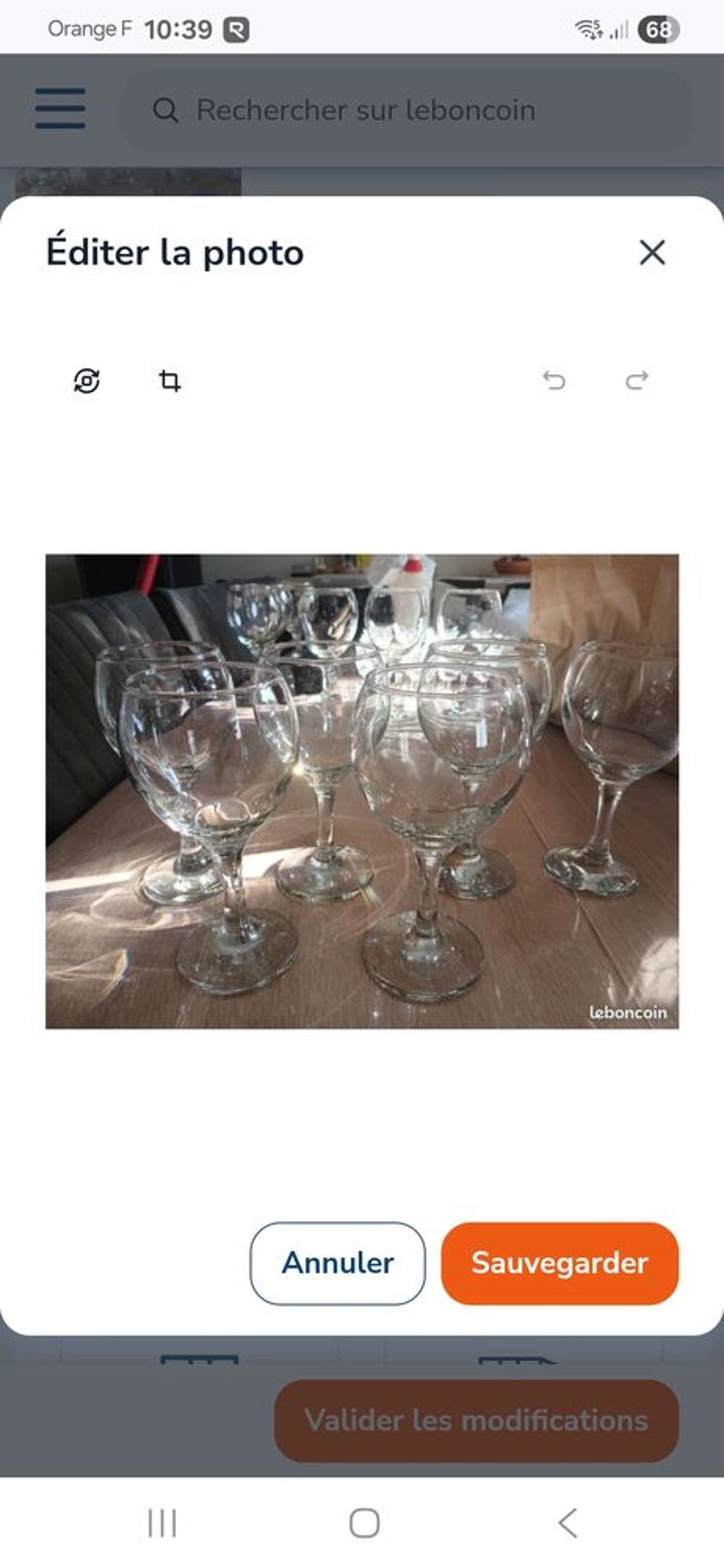 Verres a vin Cuisine