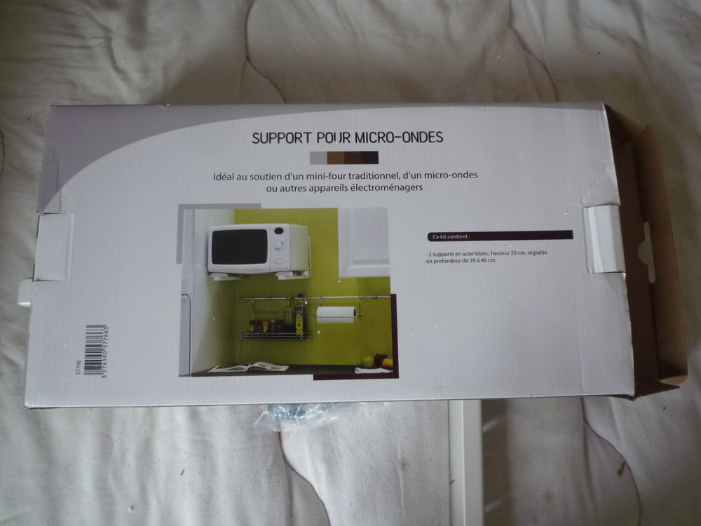Ensemble support mural pour four micro-ondes neuf Meubles