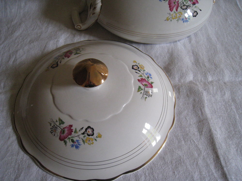 Soupi&egrave;re Digoin Sarreguemines de : 1959 porcelaine Cuisine