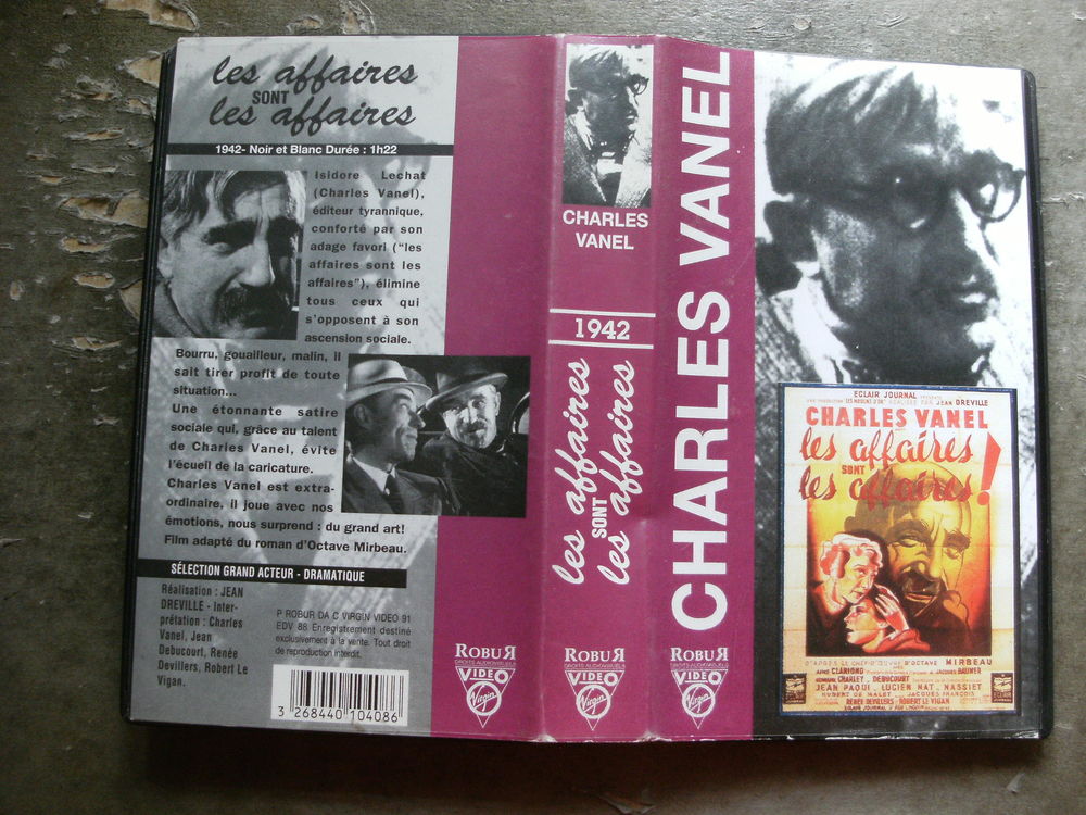 Film : " Les affaires sont les affaires " DVD et blu-ray