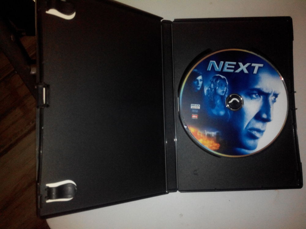 DVD Next
Nicolas Cage
Excellent etat
2007
DVD Zone 2
DVD et blu-ray