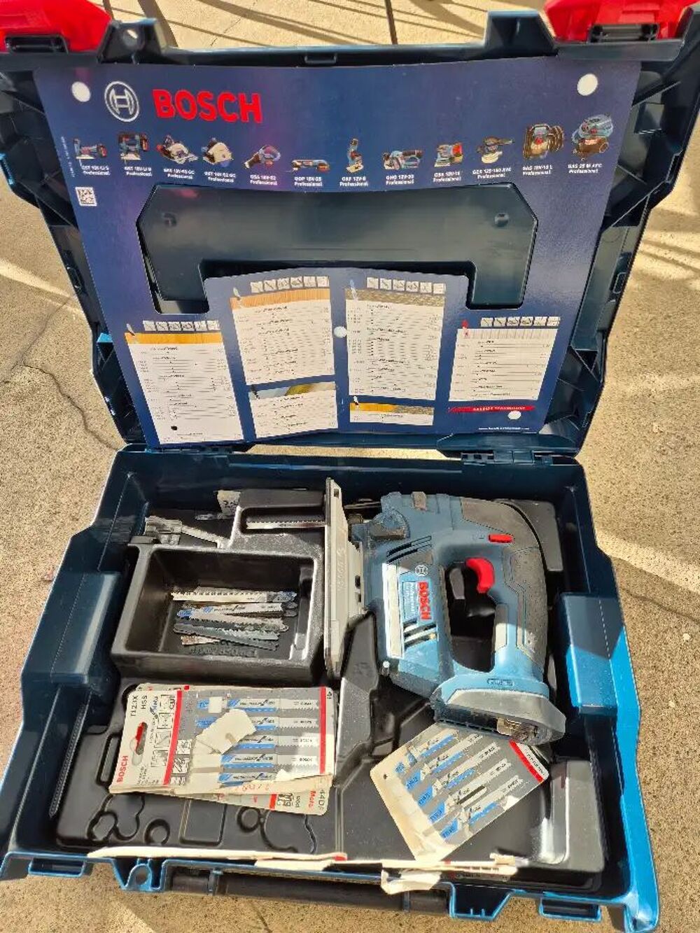 scie sauteuse sans fil BOCH pro Bricolage