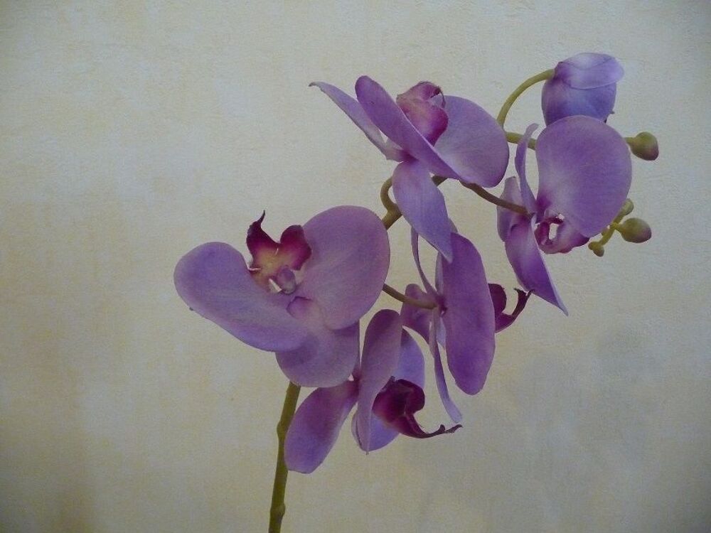 Orchid&eacute;e mauve artificielle Décoration