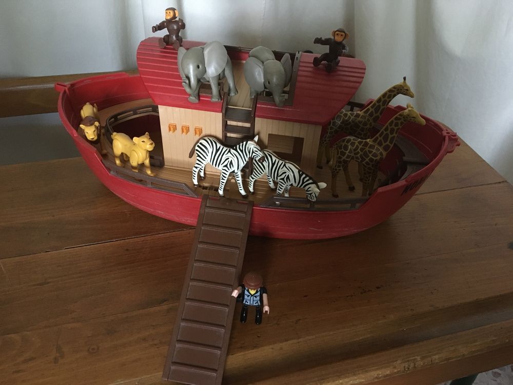 PLAYMOBIL ARCHE DE NOE - BON ETAT GENERAL Jeux / jouets