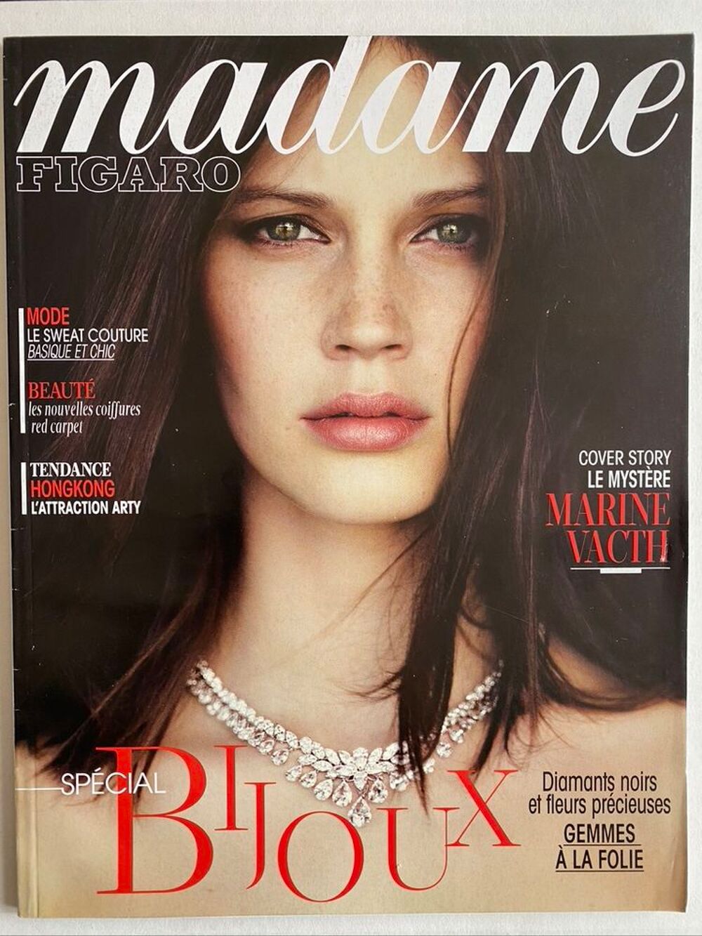 MADAME FIGARO 2014: MARINE VACTH_SPECIAL BIJOUX_ROSE BYRNE_M Livres et BD