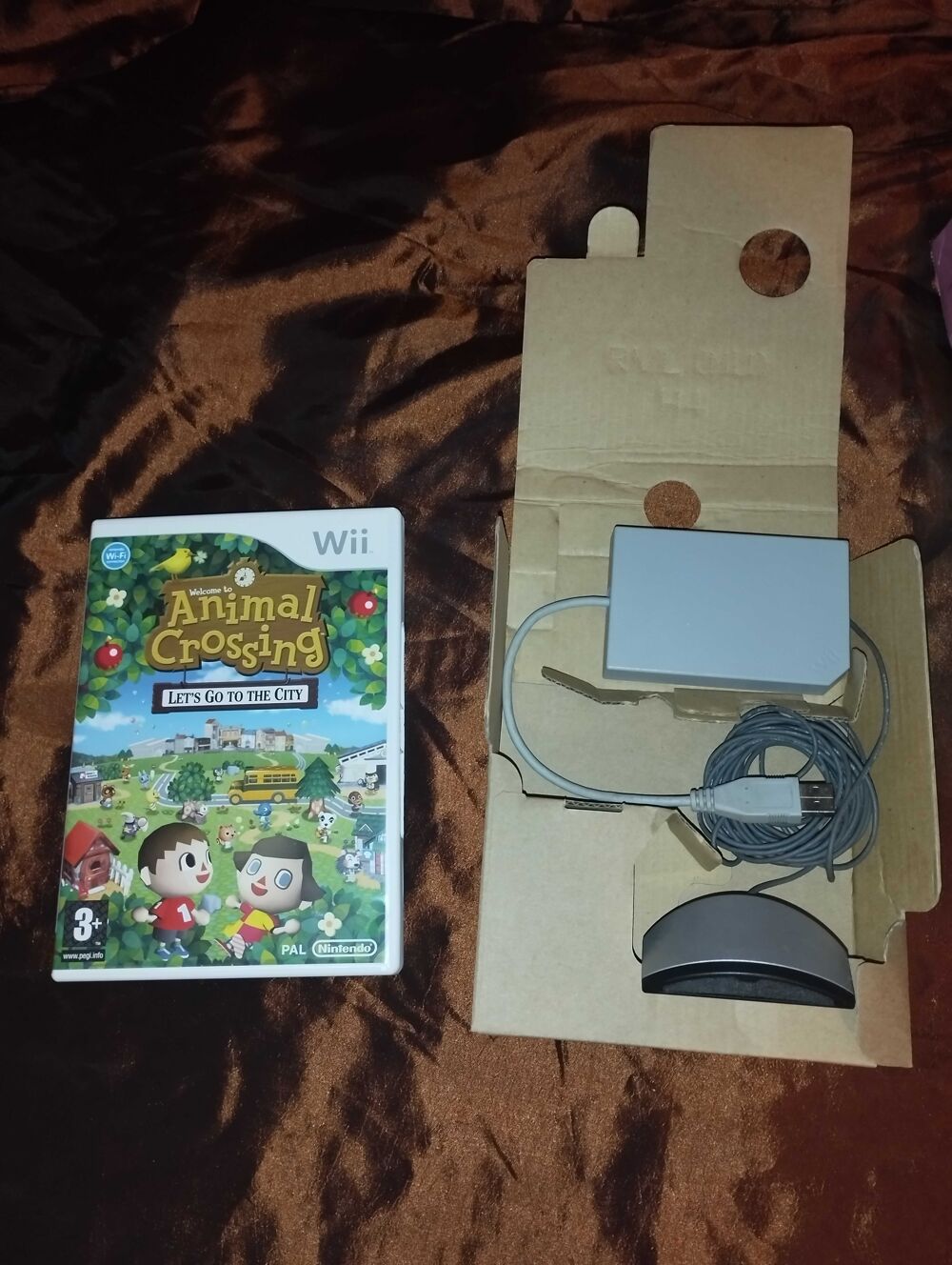 ANIMAL CROSSING Wii + MICRO Wii SPEAK Consoles et jeux vidéos